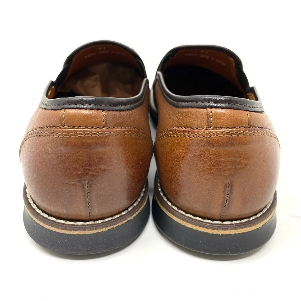 V Italia 1241S brown leather loafer